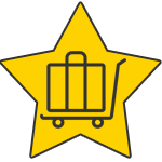 Grand coffre pour les bagages